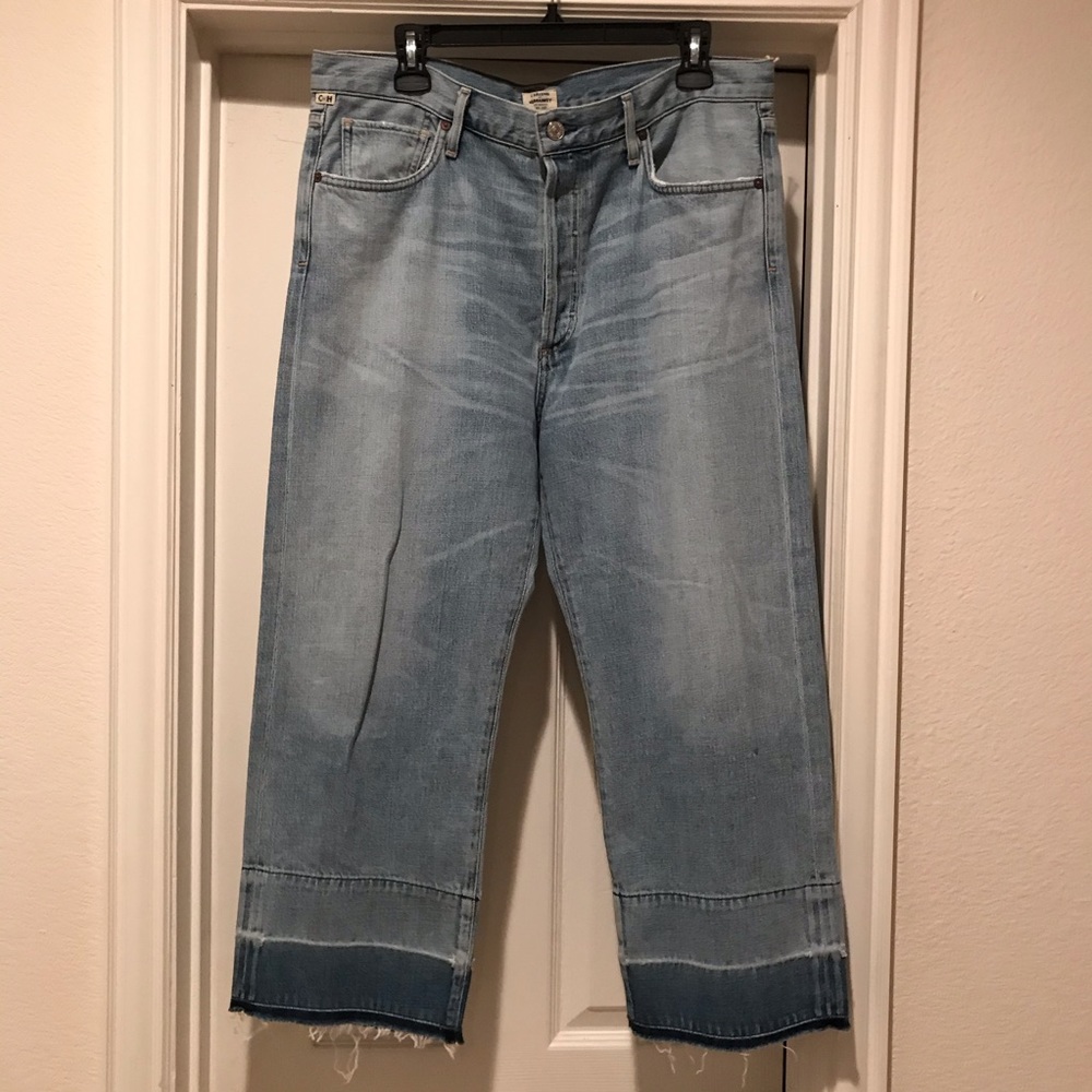 CoH Premium Vintage Cora Crop Relaxed Undone Hem - Picture 6 of 8
